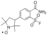 CAS 登录号：52413-15-7， 4-(2,2,5,5-四甲基吡咯烷-1-氧基)-4-氟磺酰基苯甲酰胺