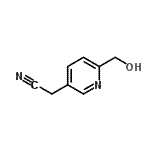 CAS#: 52426-69-4, [6-(Hydroxymethyl)-3-Pyridinyl]Acetonitrile