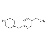 CAS#: 524673-91-4, 1-[(5-Ethyl-2-Pyridinyl)Methyl]Piperazine