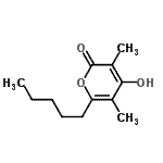 CAS 登录号：524735-63-5， 4-羟基-3,5-二甲基-6-戊基-2H-吡喃-2-酮