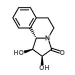 CAS#: 524950-87-6, (1S,2S,10bS)-1,2-Dihydroxy-1,5,6,10B-Tetrahydropyrrolo[2,1-a]Isoquinolin-3(2H)-One