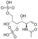 CAS#: 52510-51-7, (2S,3R,4S,5R)-2-Acetamido-3,5-Dihydroxy-1-Oxo-4,6-Disulfooxy-Hexane