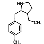 CAS#: 525537-26-2, 3-Ethyl-2-(4-Methylbenzyl)Pyrrolidine