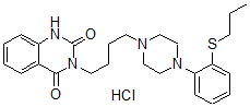 CAS 登录号：52618-68-5， 盐酸硫哌立酮
