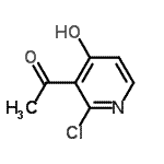 CAS#: 526193-61-3, 1-(2-Chloro-4-Hydroxy-3-Pyridinyl)Ethanone