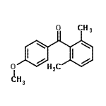 CAS#: 52629-41-1, (2,6-Dimethylphenyl)(4-Methoxyphenyl)Methanone