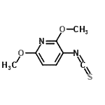 CAS 登录号：52648-37-0， 3-异硫氰酸基-2,6-二甲氧基吡啶