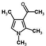 CAS#: 52648-88-1, 1-(1,2,4-Trimethyl-1H-Pyrrol-3-Yl)Ethanone