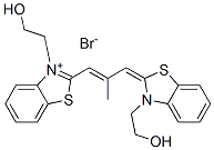 CAS 登录号：52686-09-6， 3-(2-羟基乙基)-2-[3-[3-(2-羟基乙基)-3H-苯并噻唑-2-亚基]-2-甲基丙-1-烯基]苯并噻唑鎓溴化物