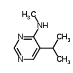 CAS#: 52698-55-2, 5-Isopropyl-N-Methyl-4-Pyrimidinamine