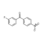CAS#: 527744-61-2, (3-Fluorophenyl)(4-Nitrophenyl)Methanone