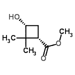 CAS#: 527751-16-2, Methyl (1S,3R)-3-Hydroxy-2,2-Dimethylcyclobutanecarboxylate