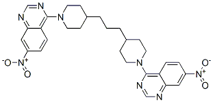 CAS#: 52791-15-8, 4,4'-[Propane-1,3-Diyldi(Piperidine-1,4-Diyl)]Bis[7-Nitroquinazoline]