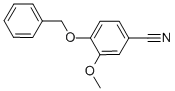 CAS 登录号：52805-34-2， 4-苄氧基-3-甲氧基-苯甲腈