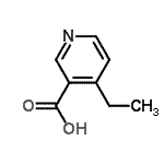 CAS#: 52830-20-3, 4-Ethylnicotinic Acid