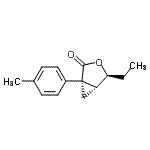 CAS#: 528588-22-9, (1S,4S,5R)-4-Ethyl-1-(4-Methylphenyl)-3-Oxabicyclo[3.1.0]Hexan-2-One
