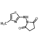 CAS#: 528592-46-3, 1-[(4-Methyl-1,3-Thiazol-2-Yl)Amino]-2,5-Pyrrolidinedione