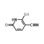 CAS#: 528813-14-1, 6-Oxo-2-Sulfanyl-1,6-Dihydro-3-Pyridinecarbonitrile