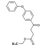 CAS 登录号：52888-63-8， 乙基4-氧代-4-(4-苯氧基苯基)丁酸酯
