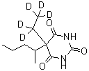 CAS#: 52944-66-8, 5-(Ethyl-D5)-5-(1-Methylbutyl)-2,4,6(1H,3H,5H)-Pyrimidinetrione