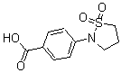 CAS#: 52962-52-4, 4-(1,1-Dioxido-1,2-thiazolidin-2-yl)benzoic acid