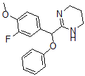 CAS#: 52963-62-9, 3,4,5,6-Tetrahydro-2-(3-Fluoro-4-Methoxy-alpha-Phenoxybenzyl)Pyrimidine