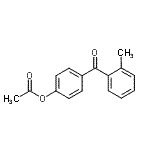 CAS#: 52981-06-3, 4-(2-Methylbenzoyl)Phenyl Acetate