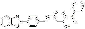 CAS 登录号：52981-88-1， [4-[[4-(苯并恶唑-2-基)苯基]甲氧基]-2-羟基苯基]苯基甲酮