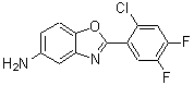 CAS 登录号：530121-74-5， 2-(2-氯-4,5-二氟苯基)-1,3-苯并恶唑-5-胺