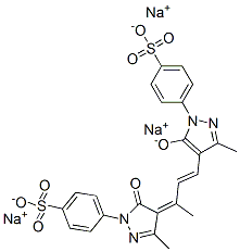 CAS#: 53014-12-3, Trisodium 4-[4,5-Dihydro-3-Methyl-4-[1-Methyl-3-[3-Methyl-5-Oxido-1-(4-Sulphonatophenyl)-1H-Pyrazol-4-Yl]Allylidene]-5-Oxo-1H-Pyrazol-1-Yl]Benzenesulphonate