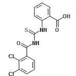 CAS#: 530155-88-5, 2-{[(2,3-Dichlorobenzoyl)Carbamothioyl]Amino}Benzoic Acid