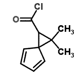 CAS#: 53018-39-6, 2,2-Dimethylspiro[2.4]Hepta-4,6-Diene-1-Carbonyl Chloride
