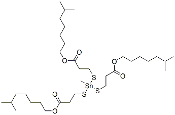 CAS#: 53040-42-9, Triisooctyl 3,3',3''-[(Methylstannylidyne)Tris(Thio)]Trispropionate