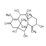 CAS#: 5308-89-4, (3S)-1,3,4,4Aalpha,5,6,7,11,12,12Abeta-Decahydro-3alpha,5alpha,6alpha,11beta,12alpha-Pentahydroxy-9,12Abeta,13,13-Tetramethyl-4-Methylene-6,10-Methanobenzocyclodecen-8(2H)-One