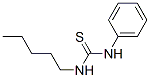 CAS 登录号：53088-08-7， N-戊基-N'-苯基硫脲