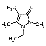 CAS#: 53091-83-1, 1-Ethyl-2,4,5-Trimethyl-1,2-Dihydro-3H-Pyrazol-3-One