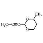 CAS#: 53106-43-7, 4-Methyl-2-(1-Propyn-1-Yl)-1,3-Dioxane
