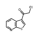 CAS#: 53175-01-2, 2-Chloro-1-(Thieno[2,3-b]Pyridin-3-Yl)Ethanone