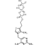 CAS#: 532-44-5, 3-[(4-Amino-2-Methyl-5-Pyrimidinyl)Methyl]-5-[2-[[Hydroxy[[Hydroxy(Phosphonooxy)Phosphinyl]Oxy]Phosphinyl]Oxy]Ethyl]-4-Methyl-Thiazolium Inner Salt