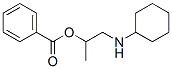 CAS#: 532-77-4, 1-(Cyclohexylamino)propan-2-yl benzoate hydrochloride
