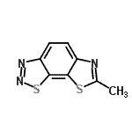 CAS#: 5321-75-5, 7-Methyl[1,3]Thiazolo[4,5-g][1,2,3]Benzothiadiazole