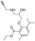 CAS#: 53251-80-2, 3-[2-Hydroxy-3-(2-Propynylamino)Propoxy]-p-Cymene-2-Carboxylic Acid Ethyl Ester