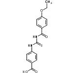 CAS#: 532944-33-5, 4-{[(4-Ethoxybenzoyl)Carbamothioyl]Amino}Benzoic Acid