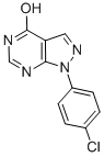 CAS 登录号：5334-29-2， 1-(4-氯苯基)-1,5-二氢-4H-吡唑并[3,4-d]嘧啶-4-酮