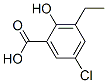 CAS#: 53347-09-4, 5-Chloro-3-Ethyl-2-Hydroxybenzoic Acid