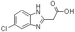 CAS 登录号：53350-32-6， (5-氯-1H-苯并咪唑-2-基)乙酸