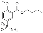 CAS#: 53371-99-6, Butyl 5-Sulphamoyl-o-Anisate