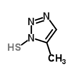 CAS#: 53374-49-5, 5-Methyl-1-Sulfanyl-1H-1,2,3-Triazole