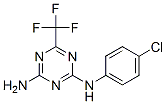CAS 登录号：53387-70-5， N-(4-氯苯基)-6-(三氟甲基)-1,3,5-三嗪-2,4-二胺