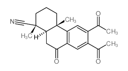 CAS#: 5344-93-4, (1R,4aS,10aS)-6,7-Diacetyl-1,4alpha-Dimethyl-9-Oxo-3,4,10,10alpha-Tetrahydro-2 H-Phenanthrene-1-Carbonitrile